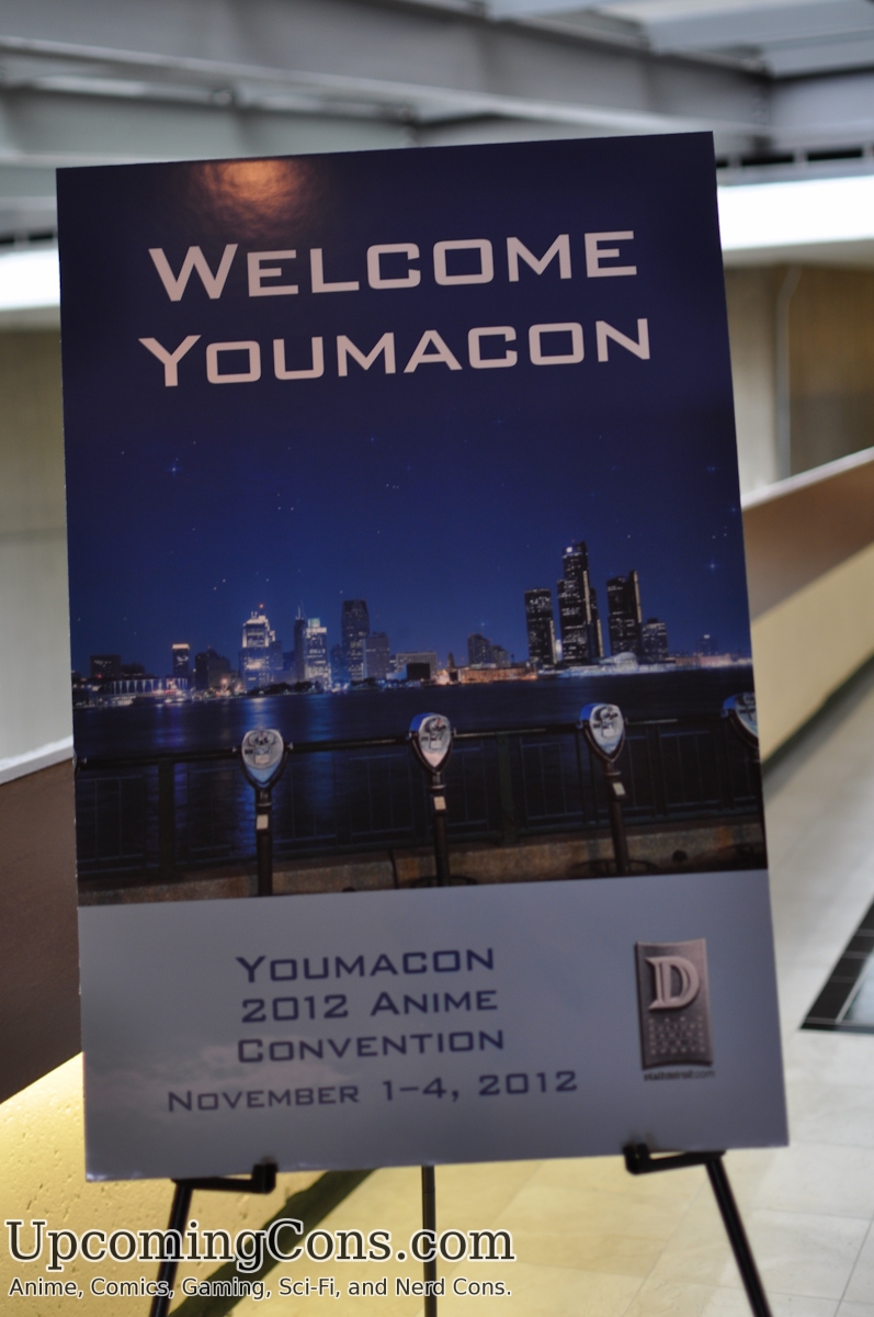 youmacon welcome sign youmacon 2012 on upcomingcons com
